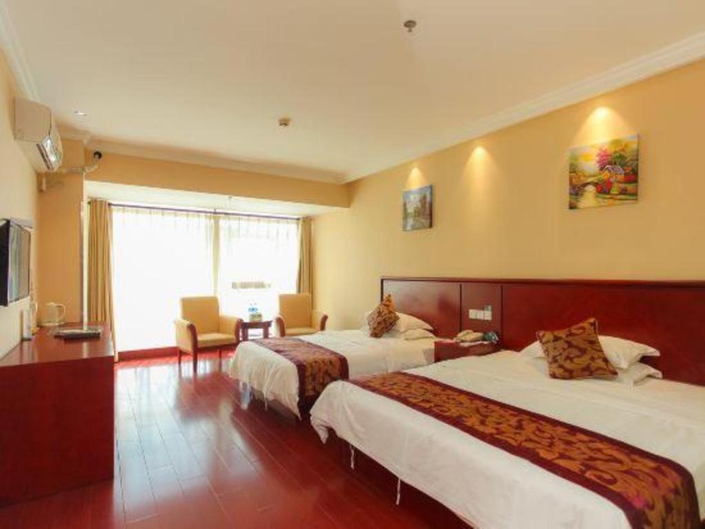 Greentree Inn Jiangsu Nantong Qidong Bus Station Express Hotel Hexingzhen エクステリア 写真