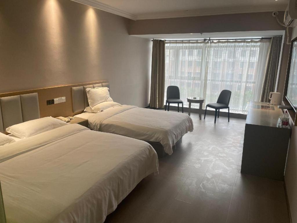 Greentree Inn Jiangsu Nantong Qidong Bus Station Express Hotel Hexingzhen エクステリア 写真