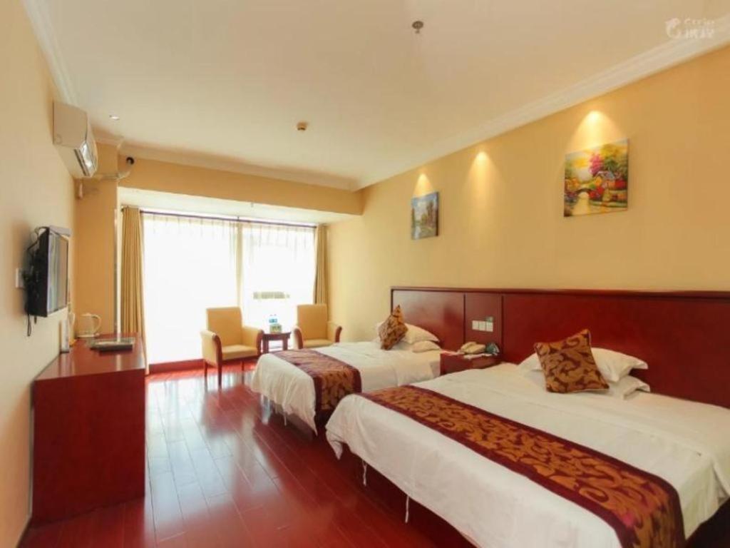 Greentree Inn Jiangsu Nantong Qidong Bus Station Express Hotel Hexingzhen エクステリア 写真